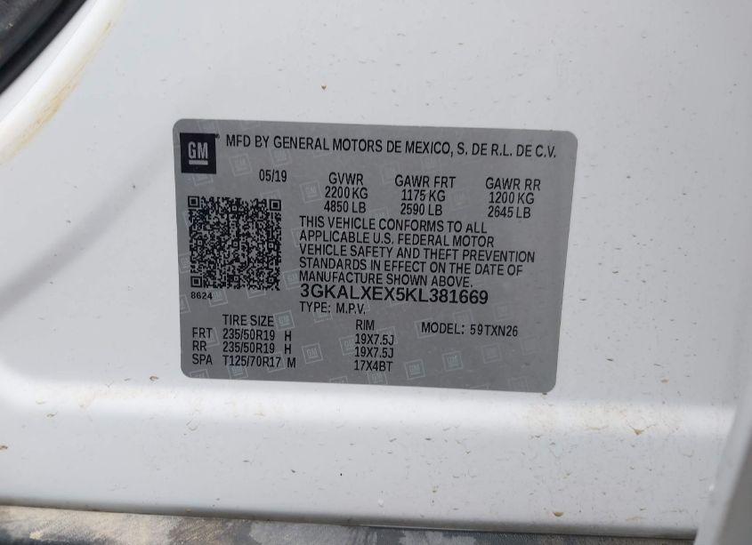 Photo 9 of 2019 Gmc Terrain DENALI (VIN 3GKALXEX5KL381669)