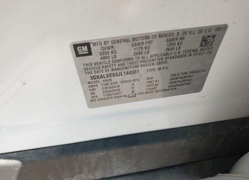 Photo 9 of 2018 Gmc Terrain DENALI (VIN 3GKALXEX8JL144981)