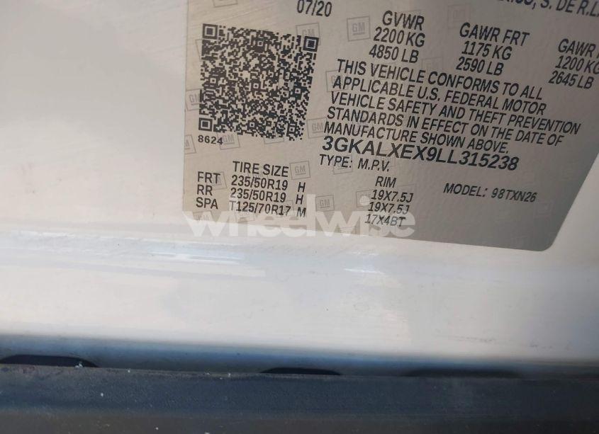 Photo 9 of 2020 Gmc Terrain AWD DENALI (VIN 3GKALXEX9LL315238)