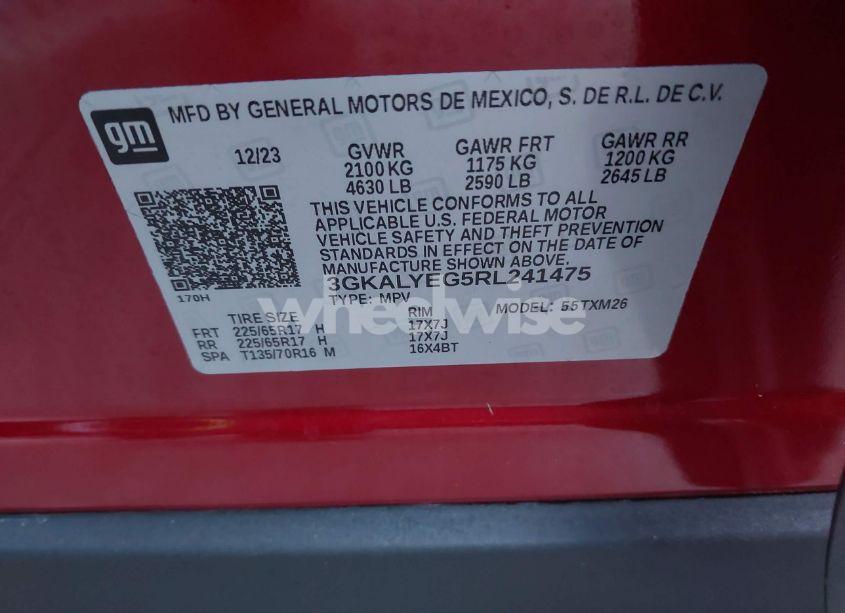 Photo 9 of 2024 Gmc Terrain AWD AT4 (VIN 3GKALYEG5RL241475)