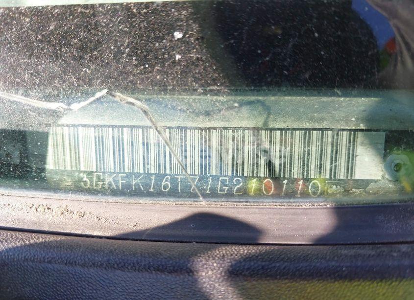 Photo 9 of 2001 Gmc Yukon XL 1500 SLE/SLT (VIN 3GKFK16T71G210110)