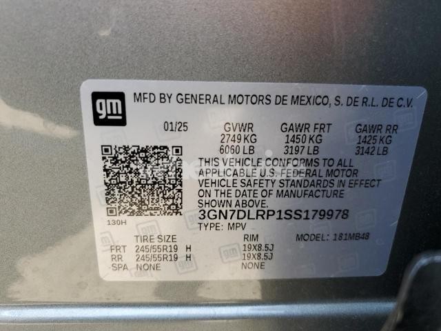 Photo 5 of 2025 CHEVROLET EQUINOX LT (VIN 3GN7DLRP1SS179978)