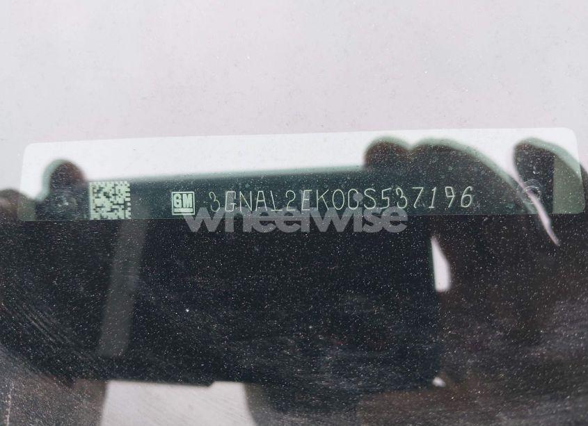 Photo 9 of 2012 Chevrolet Captiva SPORT 2LS (VIN 3GNAL2EK0CS537196)