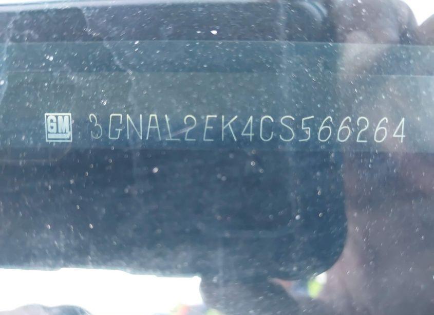 Photo 9 of 2012 Chevrolet Captiva SPORT 2LS (VIN 3GNAL2EK4CS566264)