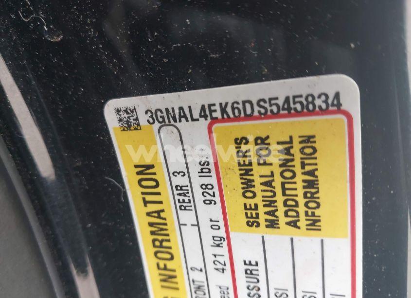 Photo 9 of 2013 Chevrolet Captiva SPORT LTZ (VIN 3GNAL4EK6DS545834)