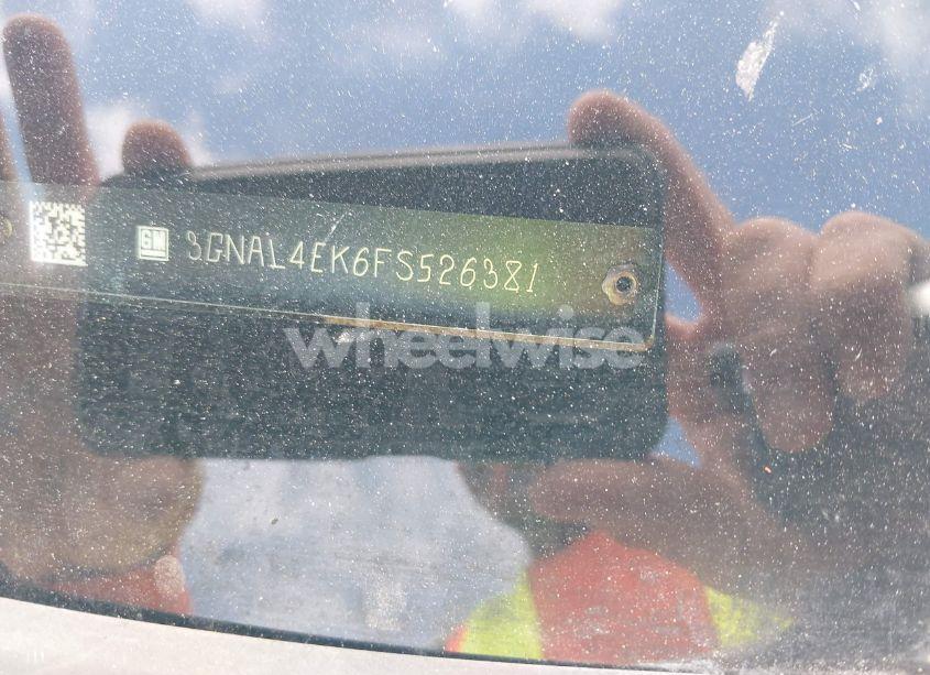 Photo 9 of 2015 Chevrolet Captiva SPORT LTZ (VIN 3GNAL4EK6FS526381)