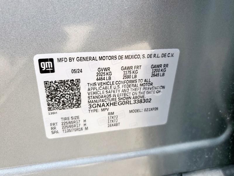 Photo 9 of 2024 CHEVROLET EQUINOX LS N/A (VIN 3GNAXHEG0RL338302)