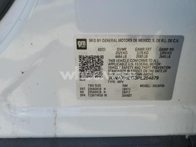 Photo 7 of 2023 CHEVROLET EQUINOX LS N/A (VIN 3GNAXHEG3PL204879)