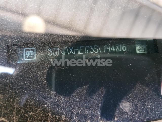 Photo 5 of 2025 CHEVROLET EQUINOX LT (VIN 3GNAXHEG3SL194816)