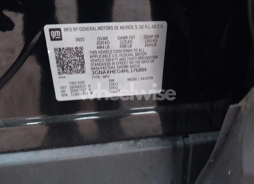 Photo 9 of 2024 Chevrolet Equinox FWD LS (VIN 3GNAXHEG4RL176884)