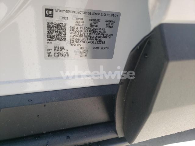 Photo 11 of 2025 CHEVROLET EQUINOX LT (VIN 3GNAXHEG4SL312338)