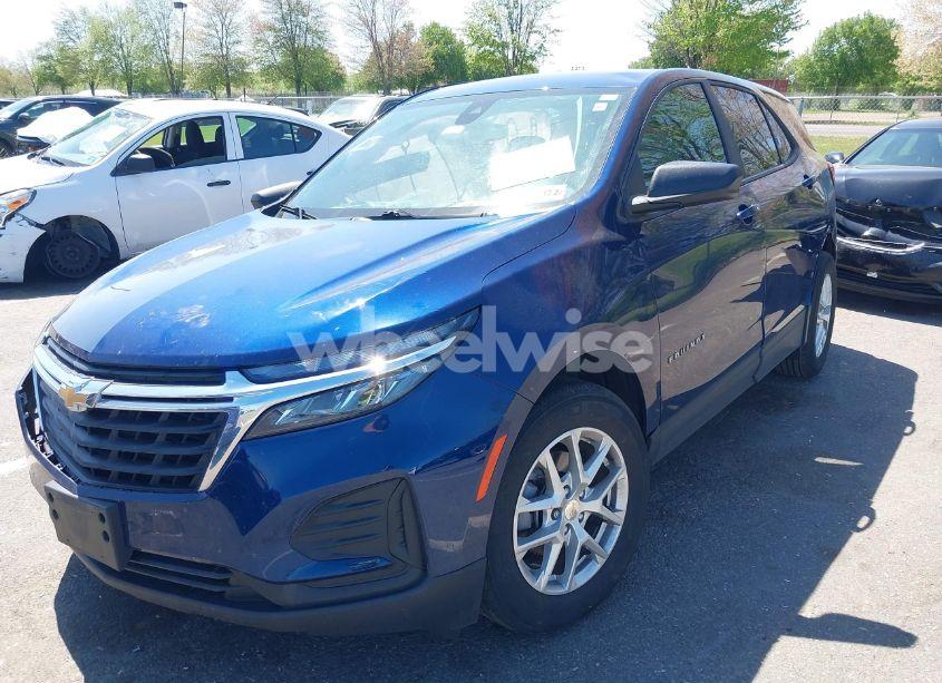 Photo 2 of 2023 Chevrolet Equinox FWD LS (VIN 3GNAXHEG9PL132280)
