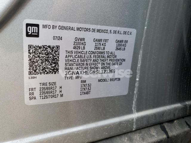 2025 CHEVROLET EQUINOX LT (VIN 3GNAXHEG9SL121269) main photo