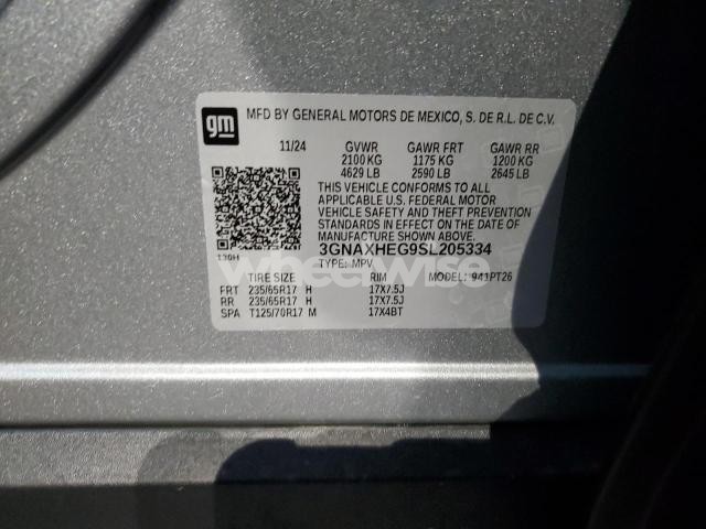 Photo 8 of 2025 CHEVROLET EQUINOX LT (VIN 3GNAXHEG9SL205334)