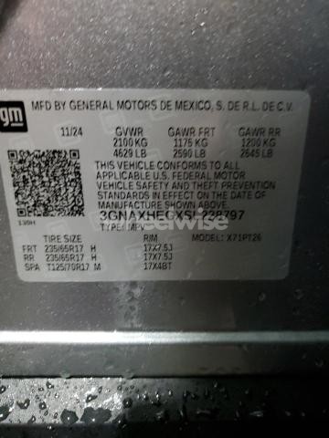 Photo 12 of 2025 CHEVROLET EQUINOX LT (VIN 3GNAXHEGXSL228797)