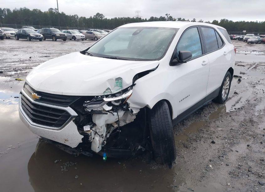 Photo 2 of 2021 Chevrolet Equinox FWD LS (VIN 3GNAXHEV0MS173705)