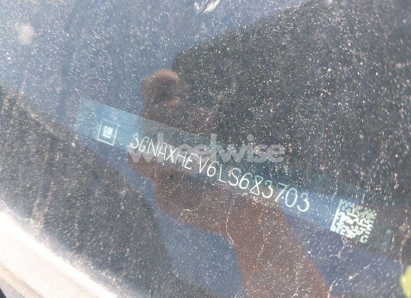 Photo 9 of 2020 Chevrolet Equinox FWD LS (VIN 3GNAXHEV6LS683703)