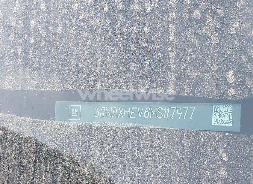 Photo 9 of 2021 Chevrolet Equinox FWD LS (VIN 3GNAXHEV6MS117977)