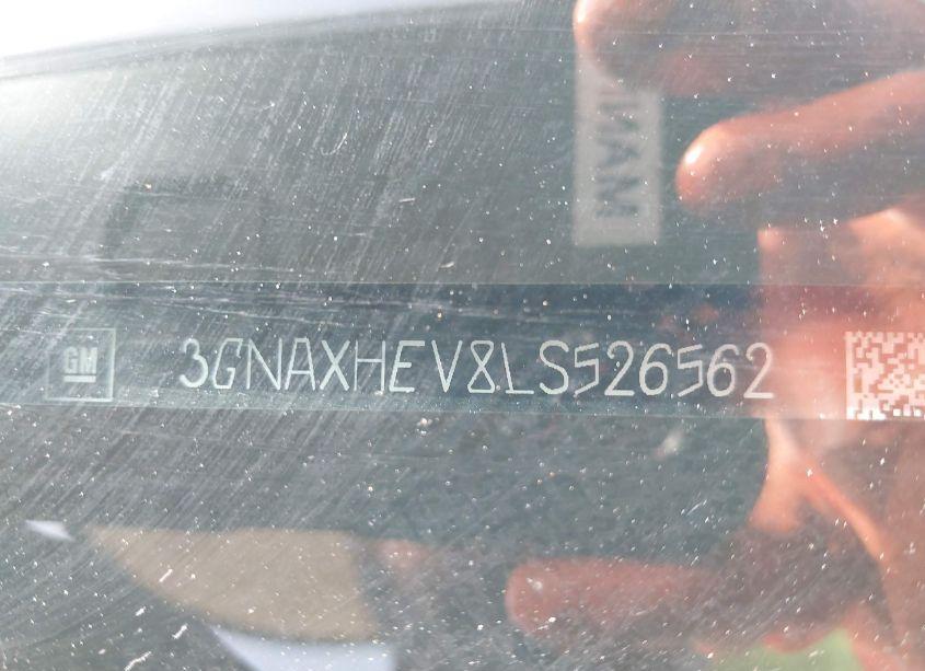 Photo 9 of 2020 Chevrolet Equinox FWD LS (VIN 3GNAXHEV8LS526562)