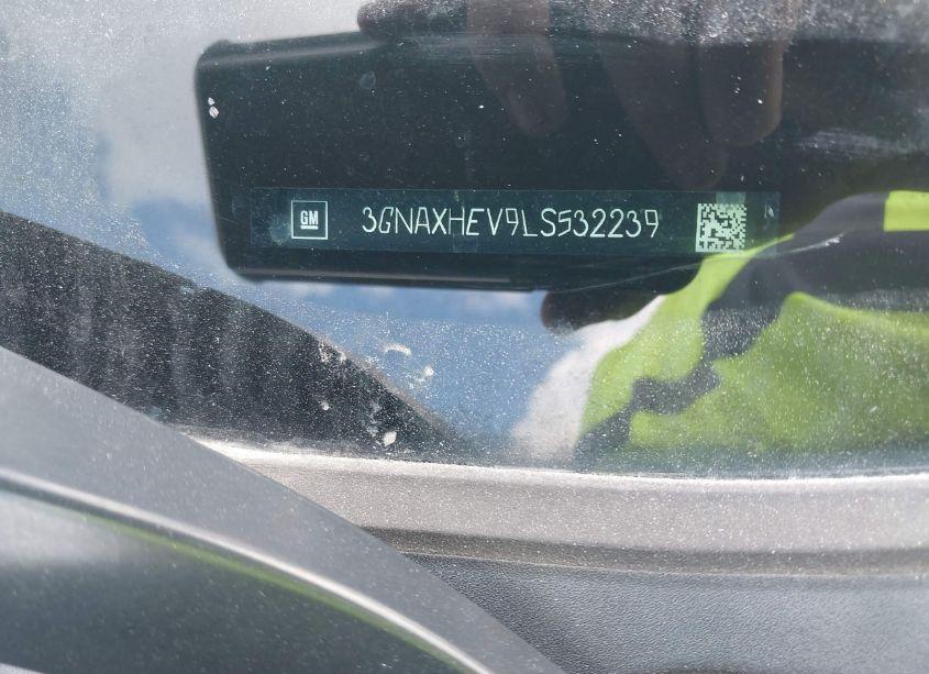 Photo 9 of 2020 Chevrolet Equinox FWD LS (VIN 3GNAXHEV9LS532239)