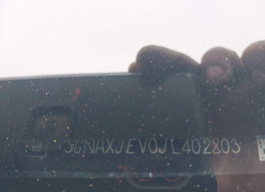 Photo 9 of 2018 Chevrolet Equinox LT (VIN 3GNAXJEV0JL402803)