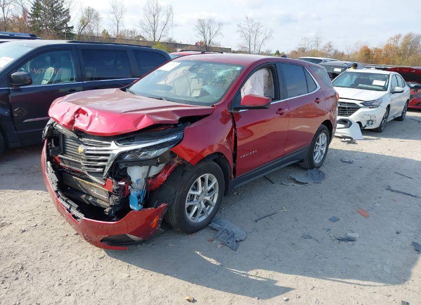 Photo 2 of 2023 Chevrolet Equinox FWD LT (VIN 3GNAXKEG0PL142080)