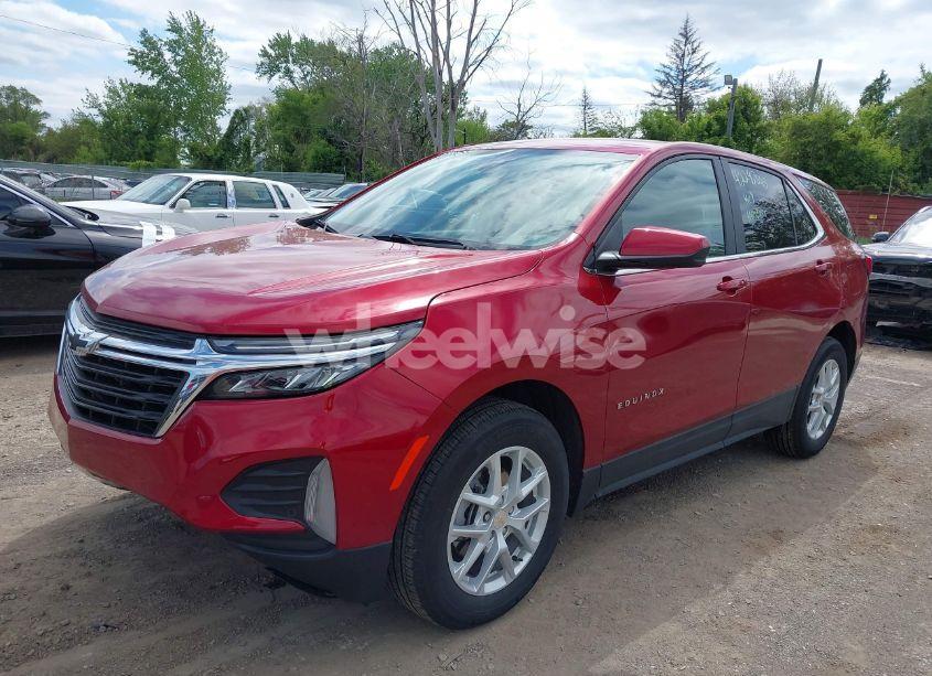Photo 2 of 2023 Chevrolet Equinox FWD LT (VIN 3GNAXKEG1PS197840)