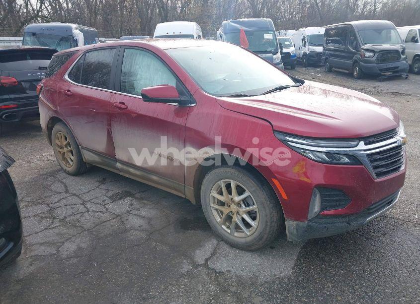 2023 Chevrolet Equinox FWD LT (VIN 3GNAXKEG6PS134829) main photo