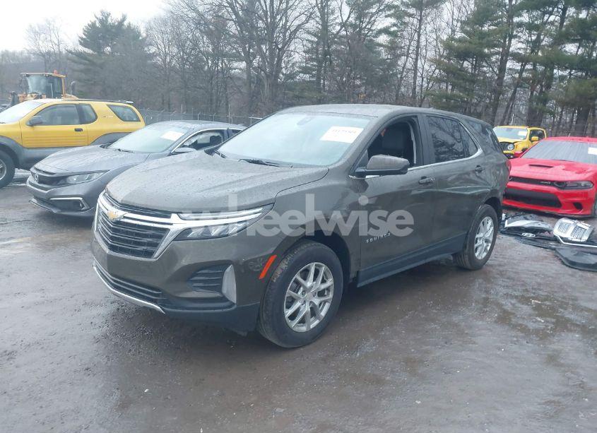 Photo 2 of 2023 Chevrolet Equinox FWD LT (VIN 3GNAXKEG9PL147987)