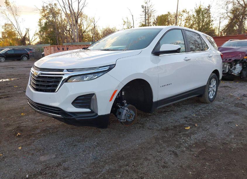 Photo 2 of 2023 Chevrolet Equinox FWD LT (VIN 3GNAXKEG9PL216189)