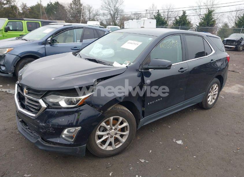 Photo 2 of 2020 Chevrolet Equinox FWD LT 1.5L TURBO (VIN 3GNAXKEV0LS604104)
