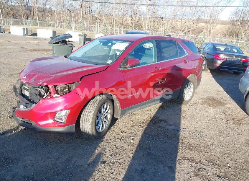 Photo 2 of 2020 Chevrolet Equinox FWD LT 1.5L TURBO (VIN 3GNAXKEV0LS668241)