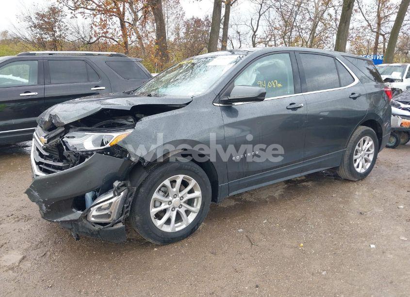 Photo 2 of 2020 Chevrolet Equinox FWD LT 1.5L TURBO (VIN 3GNAXKEV1LS519532)