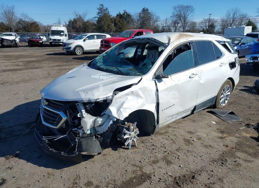Photo 2 of 2020 Chevrolet Equinox FWD LT 1.5L TURBO (VIN 3GNAXKEV1LS584140)