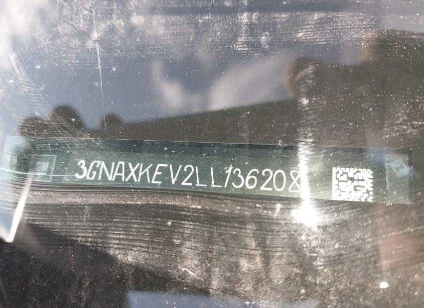 Photo 9 of 2020 Chevrolet Equinox FWD LT 1.5L TURBO (VIN 3GNAXKEV2LL136208)