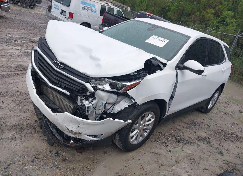 Photo 2 of 2020 Chevrolet Equinox FWD LT 1.5L TURBO (VIN 3GNAXKEV2LS708237)