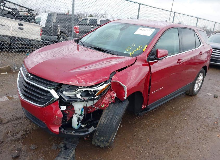 Photo 2 of 2020 Chevrolet Equinox FWD LT 1.5L TURBO (VIN 3GNAXKEV3LS589808)