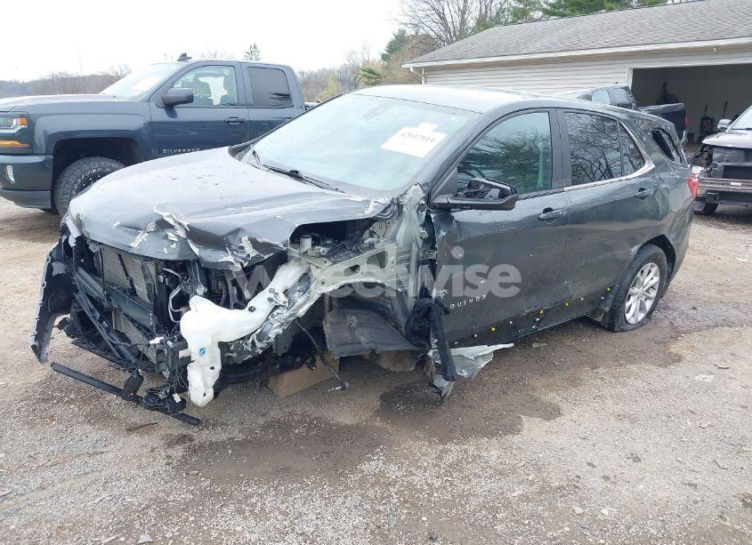 Photo 2 of 2021 Chevrolet Equinox FWD LT (VIN 3GNAXKEV3ML354269)