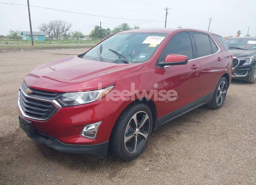 Photo 2 of 2020 Chevrolet Equinox FWD LT 1.5L TURBO (VIN 3GNAXKEV4LS616675)