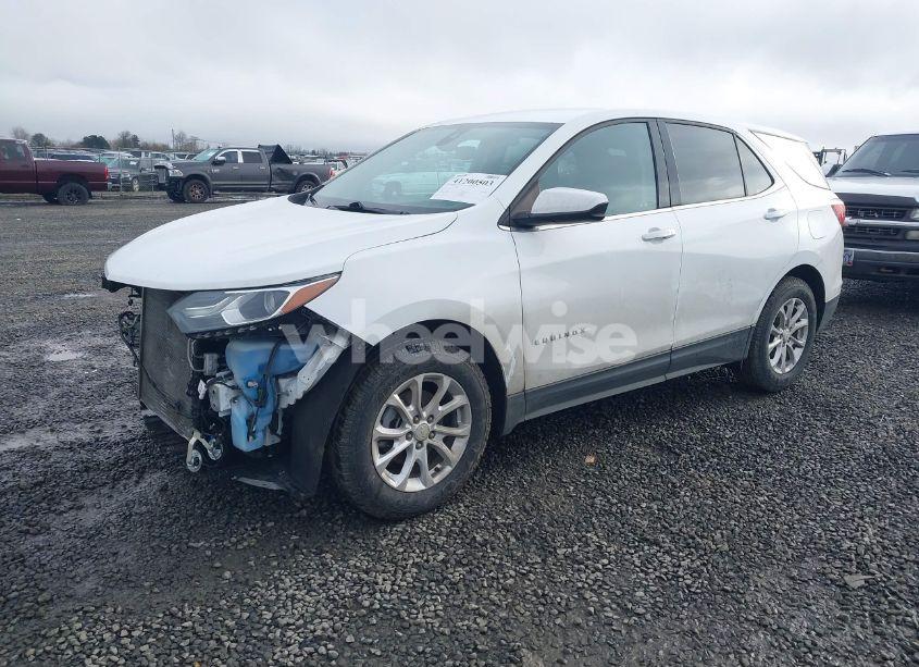 Photo 2 of 2020 Chevrolet Equinox FWD LT 1.5L TURBO (VIN 3GNAXKEV5LS519842)