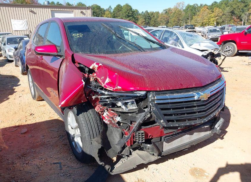 2022 Chevrolet Equinox FWD LT (VIN 3GNAXKEV7NL203596) main photo