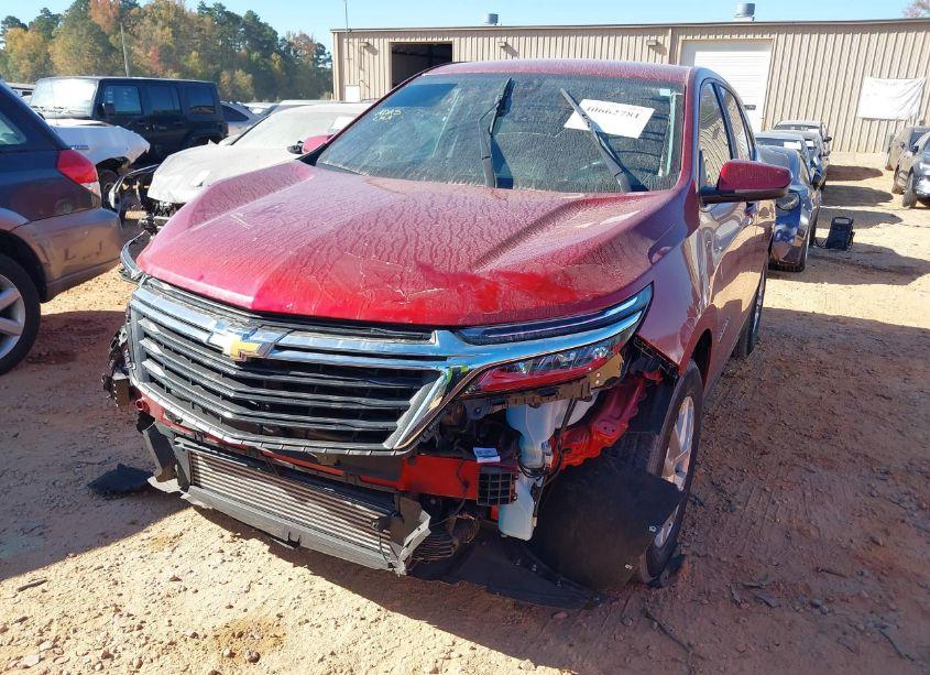 Photo 2 of 2022 Chevrolet Equinox FWD LT (VIN 3GNAXKEV7NL203596)