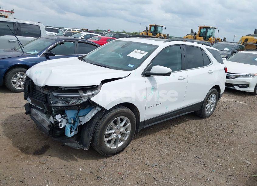 Photo 2 of 2022 Chevrolet Equinox FWD LT (VIN 3GNAXKEV7NL242902)