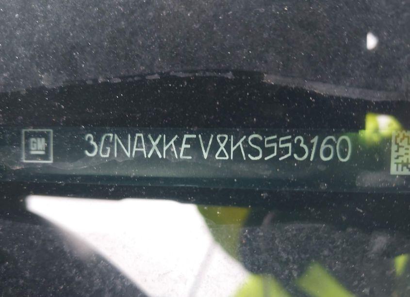 Photo 9 of 2019 Chevrolet Equinox LT (VIN 3GNAXKEV8KS553160)