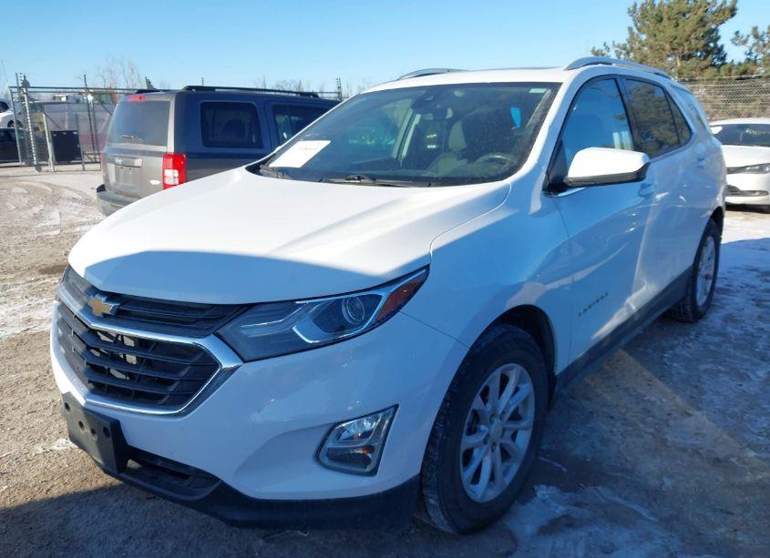 Photo 2 of 2020 Chevrolet Equinox FWD LT 1.5L TURBO (VIN 3GNAXKEV8LS609938)