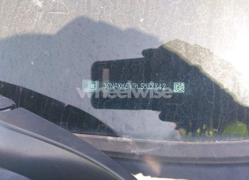 Photo 9 of 2020 Chevrolet Equinox FWD LT 1.5L TURBO (VIN 3GNAXKEV9LS588842)