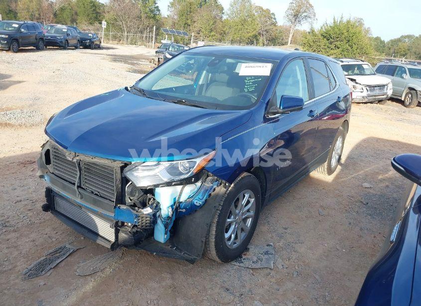 Photo 2 of 2021 Chevrolet Equinox FWD LT (VIN 3GNAXKEVXML369383)