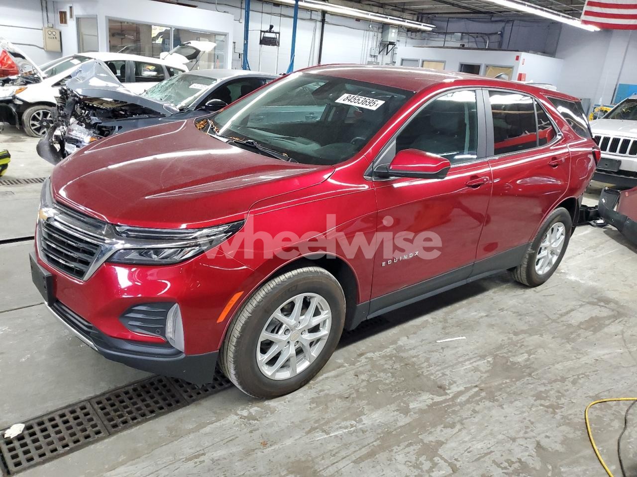 2022 CHEVROLET EQUINOX LT (VIN 3GNAXKEVXNL161425) main photo