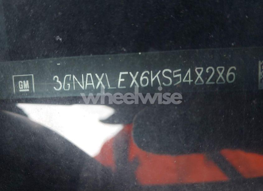 Photo 9 of 2019 Chevrolet Equinox LT (VIN 3GNAXLEX6KS548286)