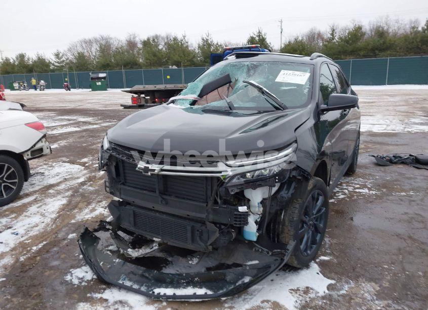 Photo 2 of 2023 Chevrolet Equinox FWD RS (VIN 3GNAXMEG2PL203702)